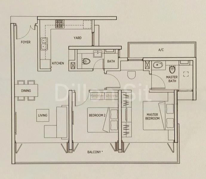 2 Bed Condo for Sale in  Kallang Riverside - Image 20